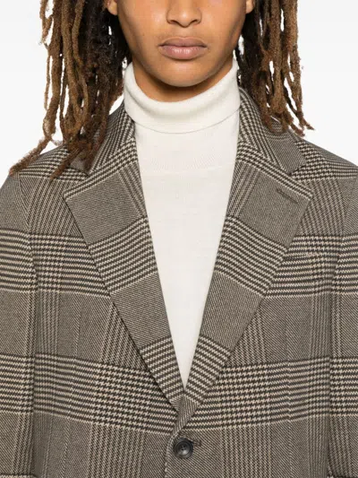 Circolo 1901 Cotton Single-breasted Jacket In Multi