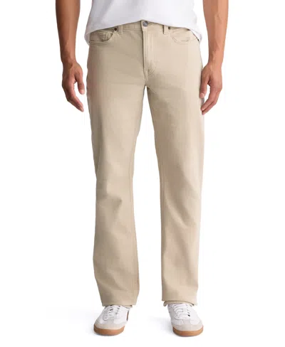 Buffalo David Bitton Straight Six Men's Freedom Flex Pants In Neutral