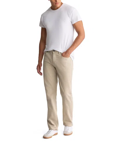 Buffalo David Bitton Straight Six Men's Freedom Flex Pants In Neutral