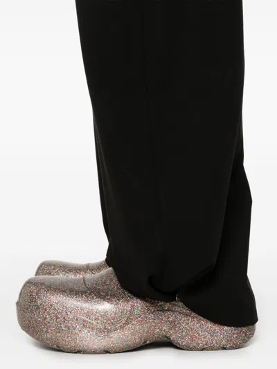 Loewe Cotton Trousers In Black