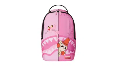 Pre-owned Sprayground Pink Panther Can't Catch Me Mini Backpack In Multi