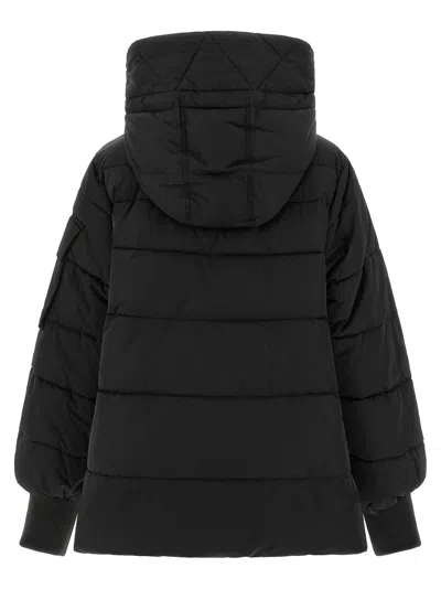 Pinko Crusca Puffer Jackets Black In Multi