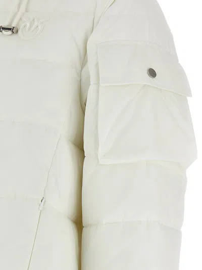 Pinko Crusca Puffer Jackets White In Multi