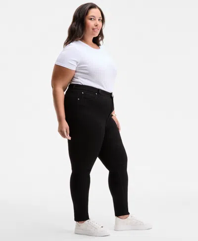 On 34th Trendy Plus Size High-rise Skinny Ankle Jeans, Exclusively At Macy's In Multi