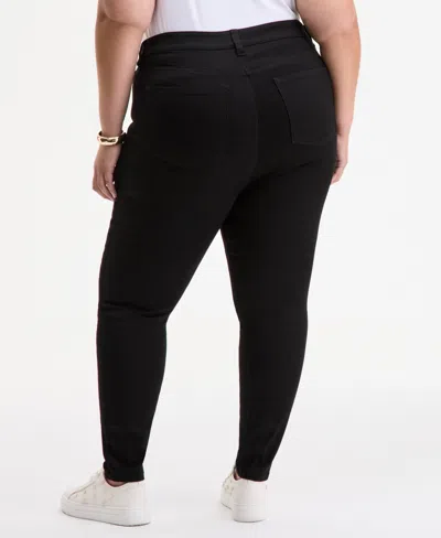 On 34th Trendy Plus Size High-rise Skinny Ankle Jeans, Exclusively At Macy's In Multi