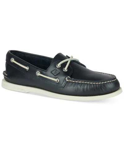 Sperry Topsider Authentic Original 2-eye Navy In Blue