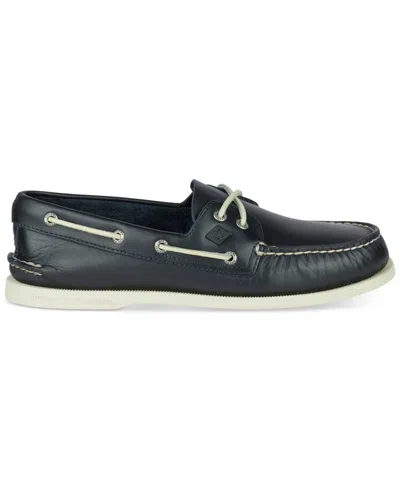 Sperry Topsider Authentic Original 2-eye Navy In Blue