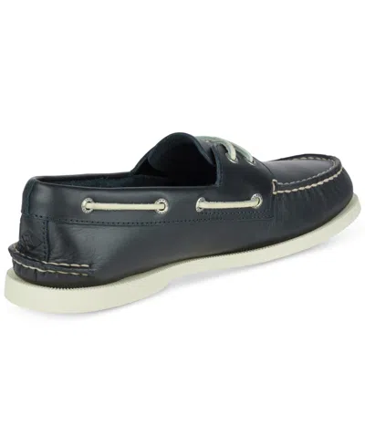 Sperry Topsider Authentic Original 2-eye Navy In Blue