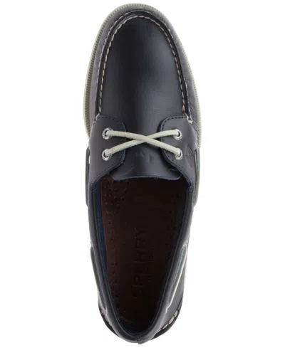 Sperry Topsider Authentic Original 2-eye Navy In Blue
