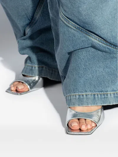 Attico Devon Mini Leather Mules