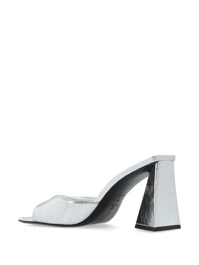 Attico Devon Mini Leather Mules