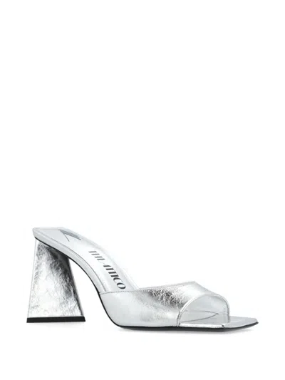 Attico Devon Mini Leather Mules