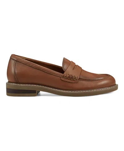 Earth Women's Javas Slip-on Penny Loafers In Brown