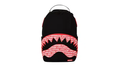 Pre-owned Sprayground Chomp And Stomp Dlx Cotton Backpack In Multi