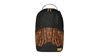 Pre-owned Sprayground Diaa Allam Seeking Perfection 001 Backpack In Multi
