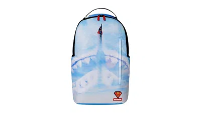 Pre-owned Sprayground Superman On Clouds Dlxr Backpack In Multi