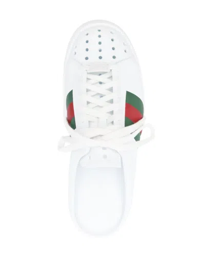 Gucci Ace Slip On In White
