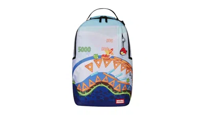 Pre-owned Sprayground Angry Birds Shark Game Backpack In Multi