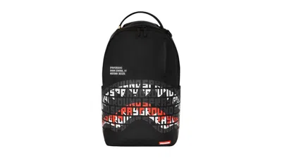 Pre-owned Sprayground Shark Central Sharkcode Backpack In Multi