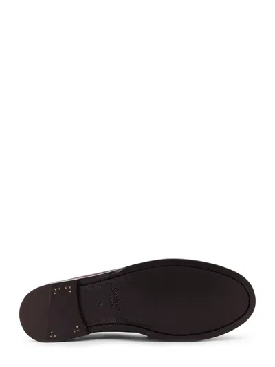 Saint Laurent Laurent 05 Moc Leather Loafers