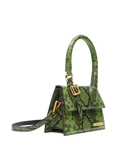Jacquemus Le Chiquito Moyen Boucle Leather Handbag