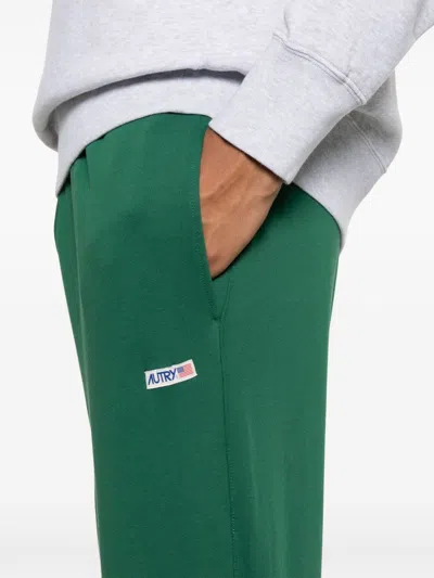Autry Relaxed Fit Fleece Joggers For In Green