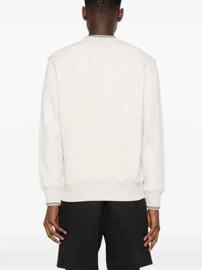 Autry Logo Jersey Sweatshirt In White