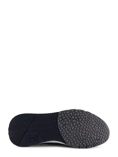 Brunello Cucinelli Runners In Techno Cotton Knit With Termonastrature Shoes In Gray