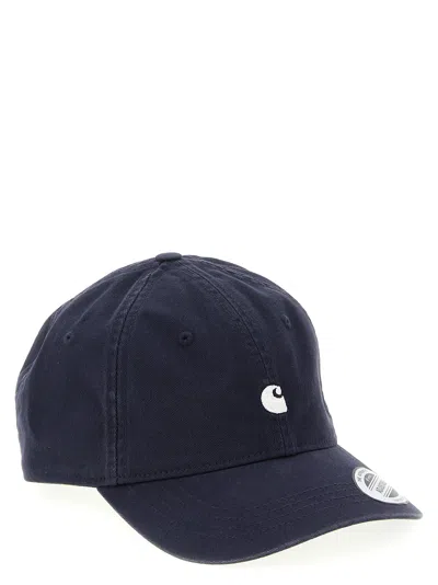 Carhartt Madison Logo Hats Blue In Blue
