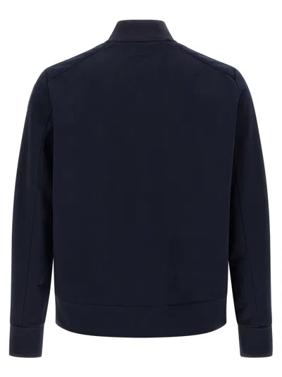 Parajumpers Mckay Zip-front Logo-patch Jacket In Blue