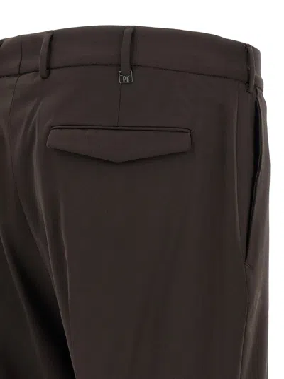 Pt Torino Michael Tailored Trousers In Black