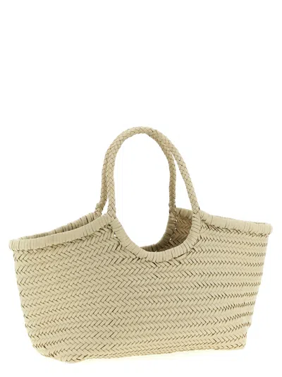 Dragon Diffusion Large Woven Shoulder Bag With Dual Handles
