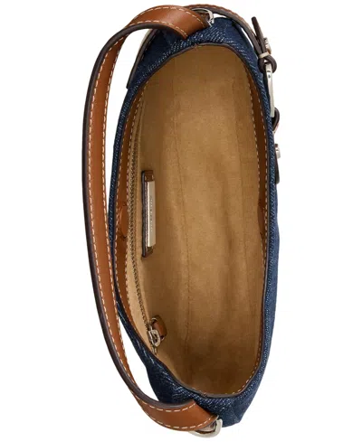 Ralph Lauren Tasha Small Denim Crossbody Bag