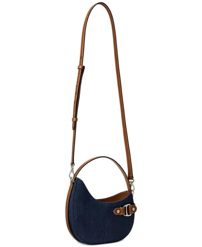 Ralph Lauren Tasha Small Denim Crossbody Bag