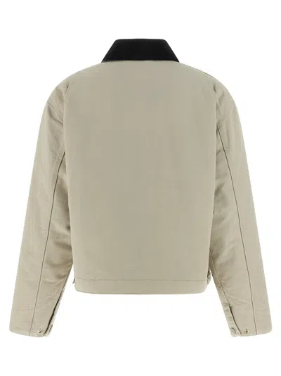 Carhartt Og Detroit Puffer Jackets Beige In Neutral