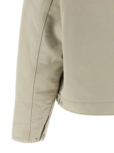 Carhartt Og Detroit Puffer Jackets Beige In Neutral