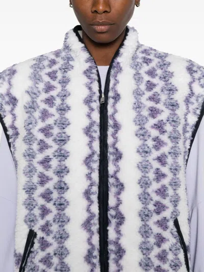 Isabel Marant Étoile Marant Etoile Printed Reversible Vest In White