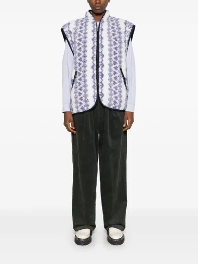 Isabel Marant Étoile Marant Etoile Printed Reversible Vest In White