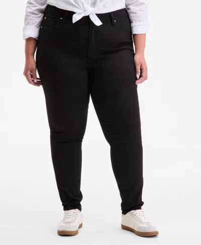 On 34th Trendy Plus Size Mid-rise Skinny Jeans, Exclusively At Macy's In Multi