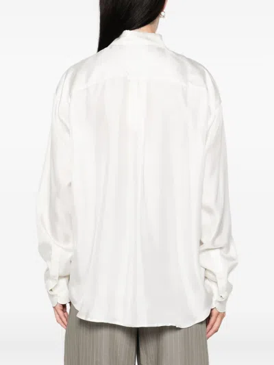 Pierre-louis Mascia Pierre Louis Mascia Printed Silk Shirt In Pattern