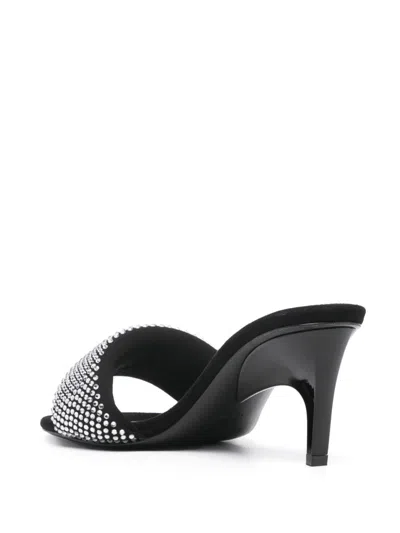 Attico Rem Strass Embellished Mules
