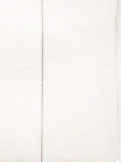 Saint Laurent Men's Acetate Viscose Coats In White