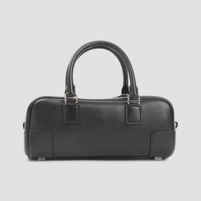 Loewe Elongated Rectangular Shoulder Bag With Silver Hardware