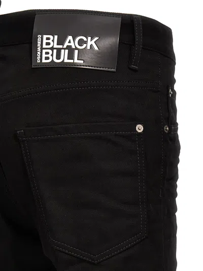 Dsquared2 Dsquared Black Stretch Denim Cool Guy Jeans In Black