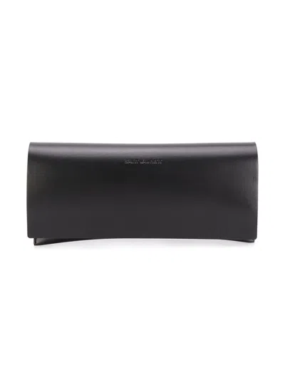 Saint Laurent Sl 214 Sunglasses In Black