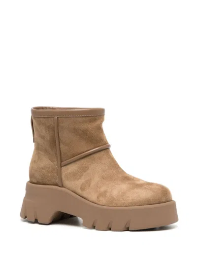 Gianvito Rossi Stormy Suede Ankle Boots