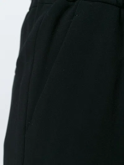 Alberto Biani Stripe Detail Tailored Trousers In Black