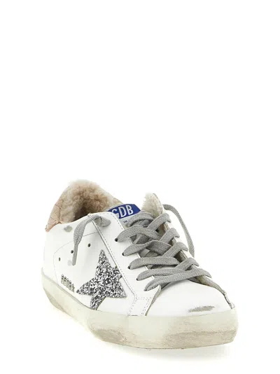 Golden Goose Superstar Sneakers Shearling Lining In Multi