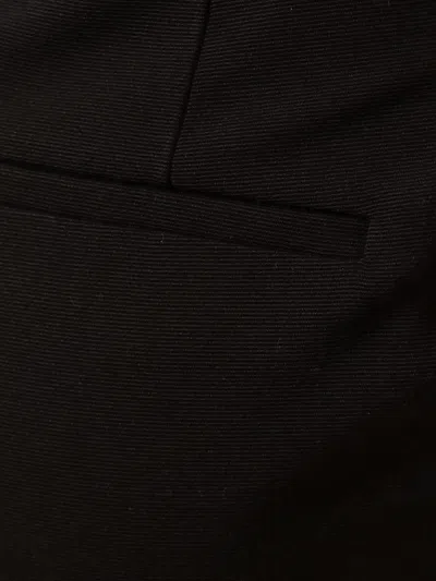 Saint Laurent Sustainable Virgin Wool Trouser In Black