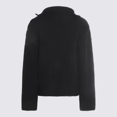 Courrèges Sweaters Blacks And Greys In Multi